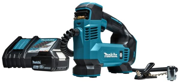 Makita DMP180RT | Accu Luchtpomp | 18V | 5.0 Ah accu + snellader - DMP180RT-0088381727327