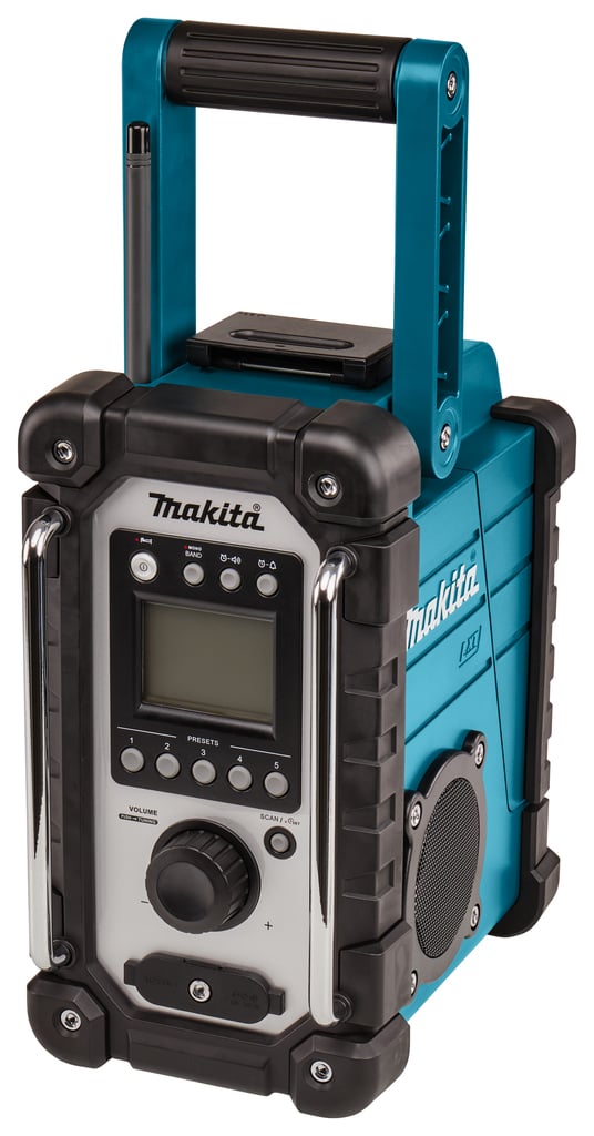 Makita DMR116 Bouwradio | FM//AM | Zonder accu&apos;s | werkt op Makita LXT- en G-accu&apos;s - DMR116-0088381750608