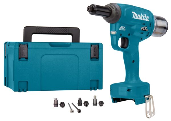 Makita DRV150ZJ 18V Blindklinknageltang 2,4 t/m 5 mm | zonder accu&apos;s en lader - DRV150ZJ-0088381876452