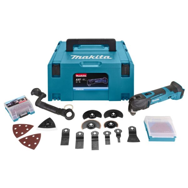 Makita DTM51ZJX3 18V Accu Multitool met snelspansysteem | zonder accu&apos;s en lader - DTM51ZJX3-0088381667494