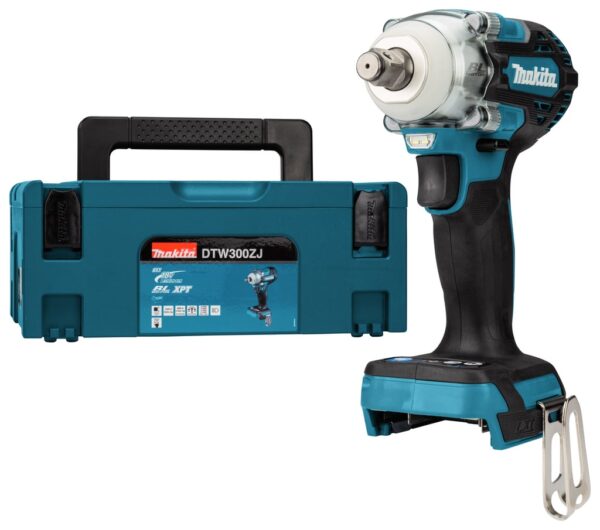 Makita DTW300ZJ Slagmoersleutel 1/2" 330Nm 18 Volt | Zonder accu&apos;s en lader In M-box - DTW300ZJ-0088381898027