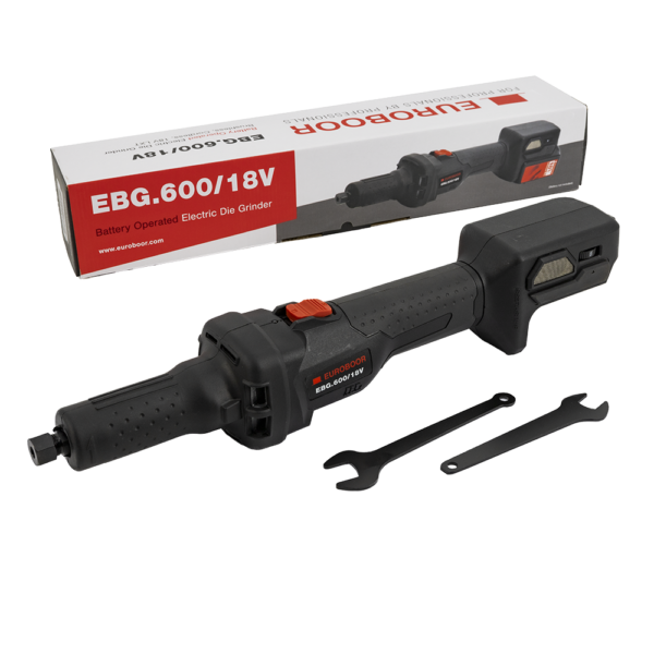 Euroboor Accu Aangedreven Stiftslijper 18V | 26000 TPM | 800 Watt | Excl. accu en lader - EBG.600/18V-8720999133672
