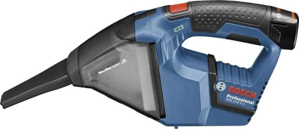 Bosch Blauw GAS 12V Professional accu stofzuiger | 12v 3.0Ah Li-ion - 06019E3003-3165140910712