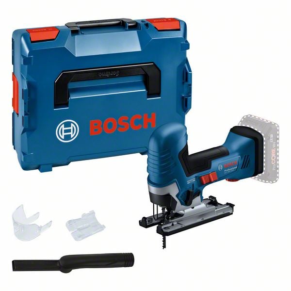 Bosch Blauw GST 18V-125 S Professional | Accu Decoupeerzaag | Zonder accu en lader | In L-Boxx - 06015B2000-4059952589077