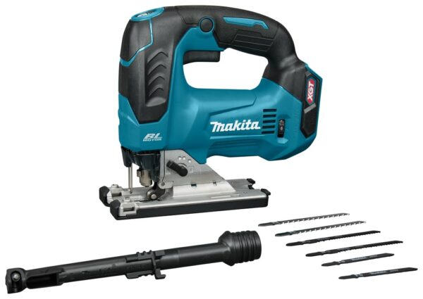 Makita JV002GZ 40 V Max Accu Decoupeerzaag D-greep Body | Zonder accu&apos;s en lader in doos-0197050002013