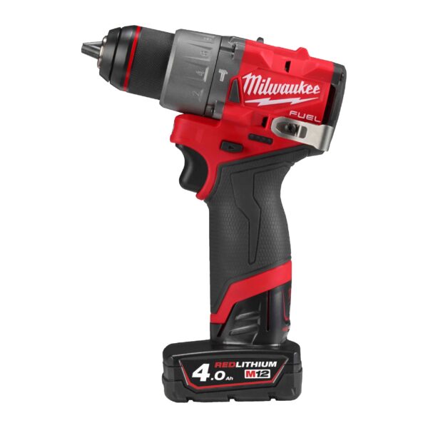 Milwaukee M12 FPD2-402X compacte Accu Klopboor schroefmachine 12V 4.0Ah Li-Ion in HD Box 4933479869-4058546376635