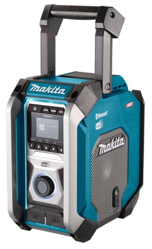Makita MR007GZ | Bouwradio | FM DAB/DAB+ Bluetooth | 12V ,18V, en 40V | Zonder accu&apos;s en lader | in doos - MR007GZ-0088381743167
