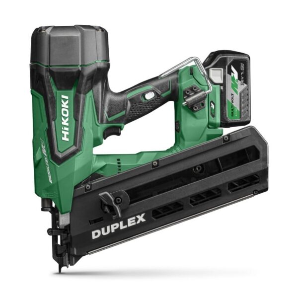 Hikoki NR3675DDWRZ | Accu duplex spijkerapparaat | 36V | Inclusief accu&apos;s en lader | HSC IV koffer NR3675DDWRZ-4966376409556