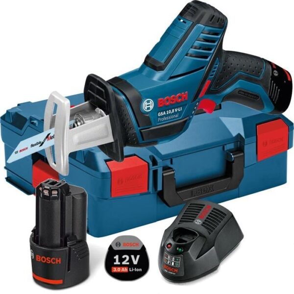 Bosch Blauw GSA 12V-14 accu reciprozaag | 12v 3.0Ah Li-ion - 060164L976-3165140910651