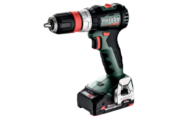 Metabo SB 18 L BL Q | Accu-klopboormachine | Set | 2x2 Ah Accu | Set | In Metabox 145 - 613158500-4061792245990