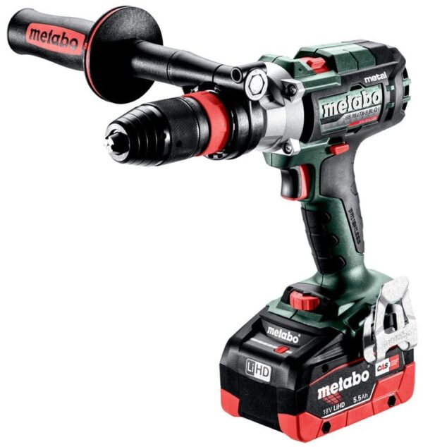 Metabo SB 18 LTX-3 BL Q I METAL | Accu-klopboormachine | 18 V | 130 Nm | 2x LiHD 5,5Ah + ASC 145 | In metaBOX145 L 603182660-4061792212138