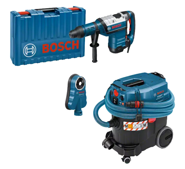 Bosch Blauw Toolkit Combipack GBH 8-45 DV + GAS 35 M AFC + GDE 68 (BE) (GBH 8-45 DV, GAS 35 M AFC, GDE 68) - 0615A50052-4053423301373