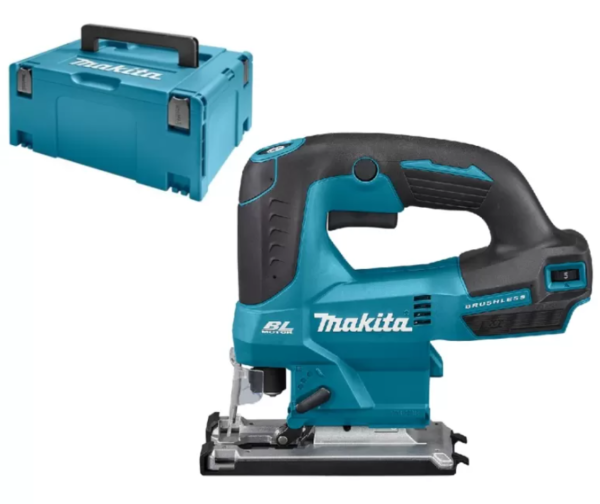 Makita DJV184ZJ | Accu Decoupeerzaag | 18 V | D-greep | Zonder accu&apos;s en lader | In M-box koffer - DJV184ZJ-0088381762540
