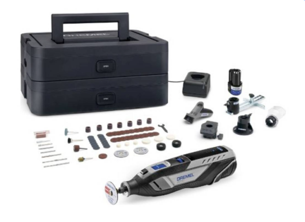 Dremel 8250-5/65 Platinum 12V Accu Multitool Set | Incl. 2 Ah accu + lader | In koffer - F0138250JF-4053423319743