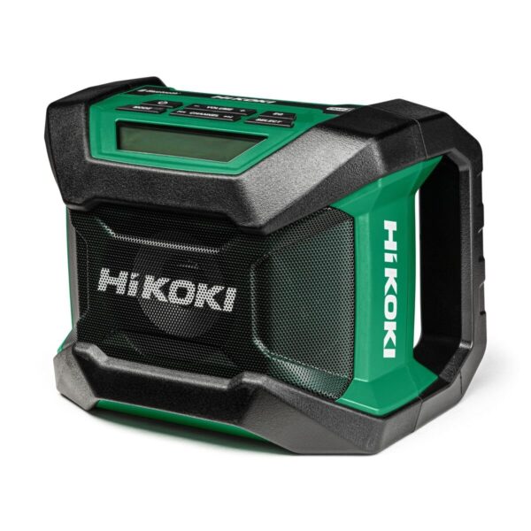 Hikoki UR18DAW4Z | Digitale accu radio | 18 V | FM | DAB+ | Exclusief lader en accu&apos;s - UR18DAW4Z-4966376407460
