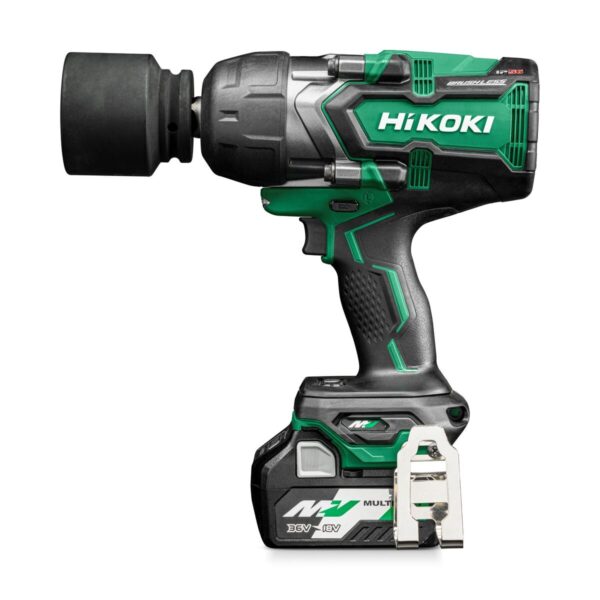 Hikoki WR36DFWRZ | Accu Slagmoersleutel | 36 V | 2.400 Nm | 3/4" | 2 MV accu&apos;s + lader | In HSC III koffer - WR36DFWRZ-4966376407668