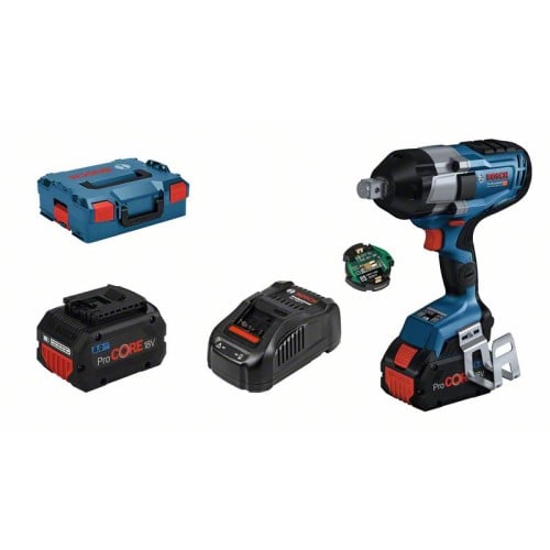 Bosch Blauw GDS 18V-1050 HC Professional | Accu-slagmoersleutel | in L-BOXX 136 | ProCORE18V 8.0Ah - 06019J8202-4059952548616