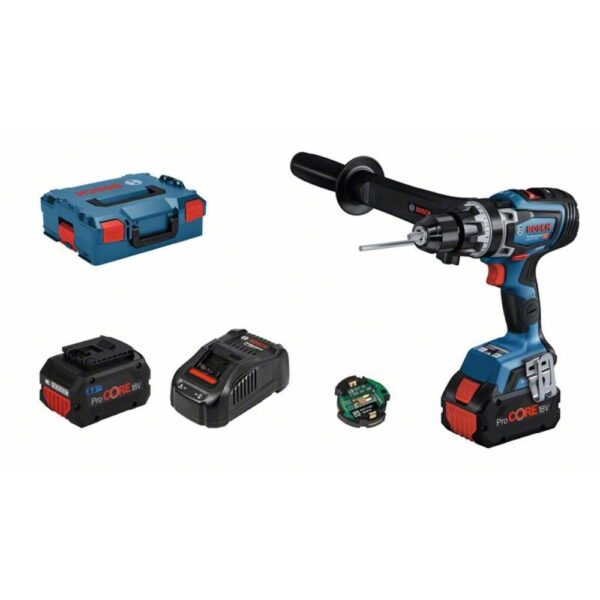 Bosch Blauw GSB 18V-150 C | Accu Klopboorschroevendraaier | 18V | Set | 2x 8,0Ah ProCore accu | in L-Boxx-4059952523293