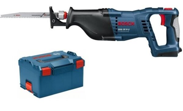 Bosch Blauw GSA 18 V-Li Solo | zonder accu&apos;s en lader | In L-Boxx - 060164J007-3165140625289