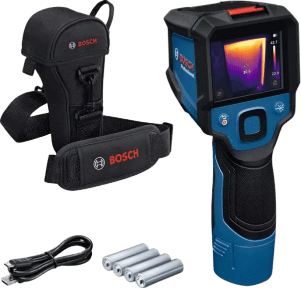 Bosch Blauw GTC 12V-450-13 Warmtebeeldcamera | Incl. Gereedschapstas en USB-C Kabel - 0601083901-4053423322361