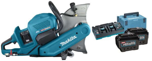 Makita CE001GL204 | XGT 2x40V Max Doorslijper | 355 mm | 8,0 Ah (2 st) | duo snellader | in doos/Mbox CE001GL204-0088381782852