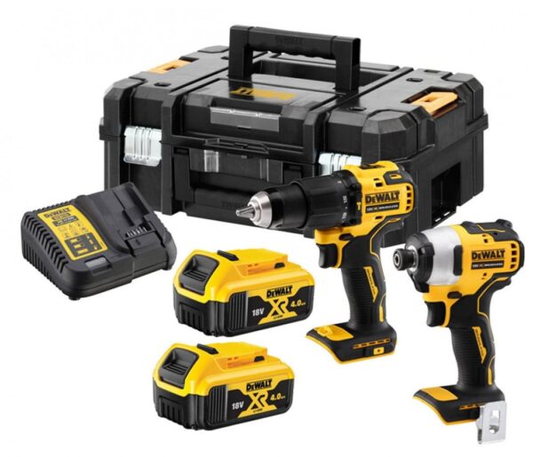 DeWalt DCK2062D2T-QW Comboset 18V 2,0Ah Li-Ion - DCD709 Accuklopboormachine + DCF809 Slagschroevendraaier - DCK2062D2T-QW-5035048721810