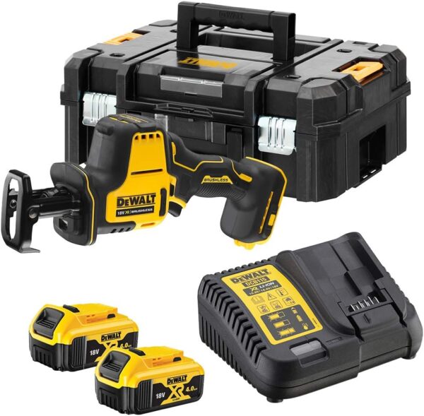 DeWalt DCS369M2 | Accu Reciprozaag | XR | 18 V | 4,0 AH | Li-ion in TSTAK - DCS369M2-QW-5035048723173