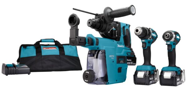 Makita DLX3106TW1 | Combiset met DDF484, DTD153Z en DHR242 | 18V - DLX3106TW1-0088381876209
