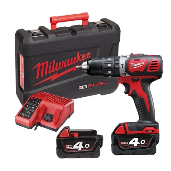 Milwaukee M18 BPD-402C accu Klopboormachine | 18v 4.0Ah Li-Ion - 4933443520-4002395003174
