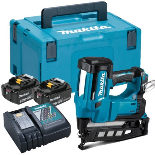 Makita DBN600RTJ 18v Accu brad tacker 1.6mm minibrads tot 64mm in Mbox-0088381852081