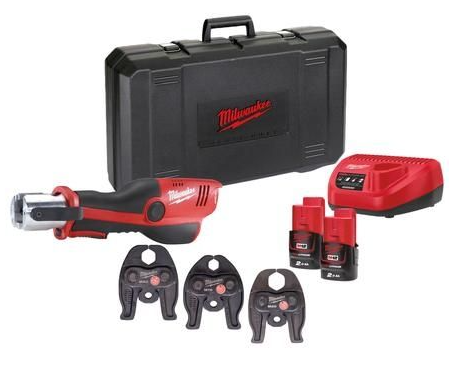 Milwaukee M12 ONEHPT-202C TH-Set | M12™ hydraulische subcompactperstool - 4933481036-4058546413217