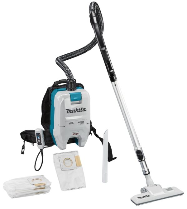 Makita VC008GZ 40V Max Rugstofzuiger | Zonder accu&apos;s en lader | In doos VC008GZ-0088381762069