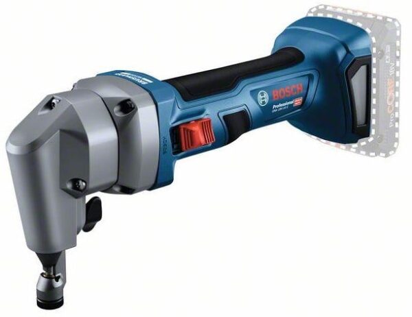 Bosch Blauw GNA 18V-16 E Accu Knabbelschaar | 1.400 min-1 | Excl. accu&apos;s en lader 0601529600-4059952634067