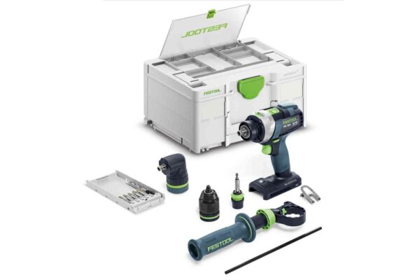 Festool Accu-klopboormachines TPC 18/4 I-Basic-Set QUADRIVE - 577625-4014549414835