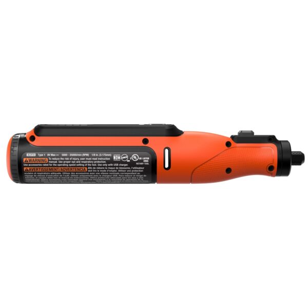 BLACK+DECKER BCRT8I BLACK+ DECKER 7.2V Multigereedschap met 37 accessoires | 37 Accessoires - BCRT8I-XJ-5035048741412