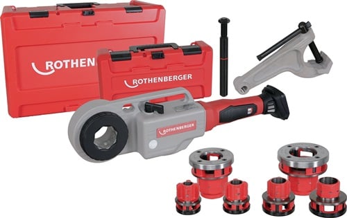 Rothenberger Accu Schroefdraadsnijmachine | 58 omw/min 1/2-2 inch | 1 stuk - 1000003388-4004625536735