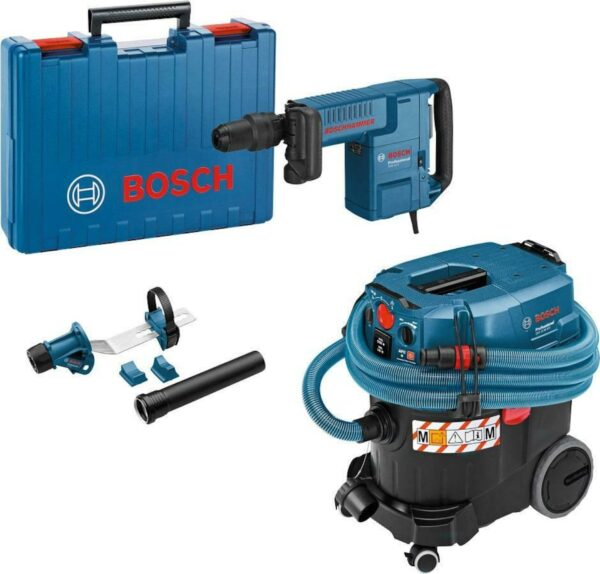 Bosch Blauw Toolkit Combipack GSH 11 E + GAS 35 M AFC + GDE Max BE (JK (GSH 11 E, GAS 35 M AFC, GDE Max) - 0615A50059-4053423301540