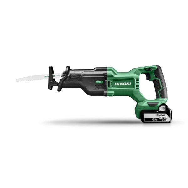 Hikoki CR18DBWJZ | Accu reciprozaag | 18 V | 5.0 Ah | Inclusief 2 accu&apos;s en lader | in kunststof koffer CR18DBWJZ-4966376403172