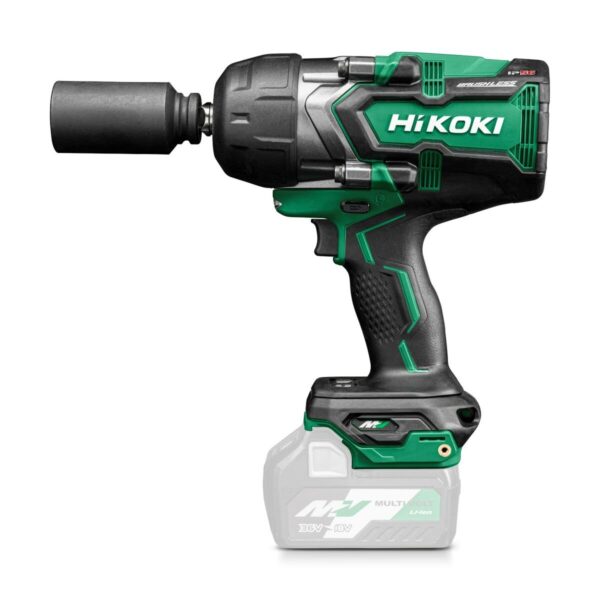 Hikoki WR36DGW4Z | Accu Slagmoersleutel | 1/2" | 36V | BL | 2000 Nm | MV | Zonder accu en lader | In doos - WR36DGW4Z-4966376407781