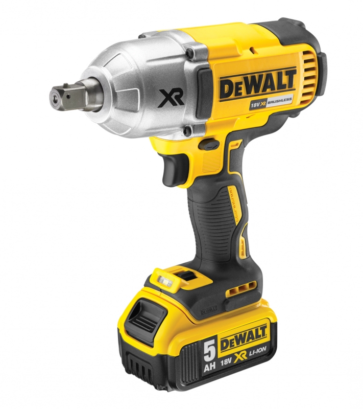 DeWalt DCF899P2 18V XR Brushless Slagmoersleutel met hoog koppel en 3 snelheden - DCF899P2-QW-5035048548011