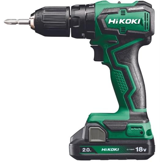 Hikoki DV18DDWRZ | Accu klop-boor-schroefmachine | 18V | 55 Nm | 2 x 2,0 Ah accu's en lader | In HSC II koffer - DV18DDWRZ-4966376410910